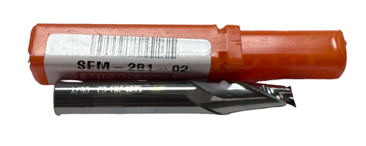 Micro 100 9/32" Cabide End Mill 2 Flute Stub Length USA Made