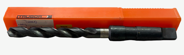 Trubor 41/64" HSS Taper Shank Oil Hole Drill 3MT Made in the UK