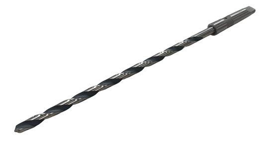 New York 13/32" HSS Taper Shank Oil Hole Drill 2MT, Extra Long, 14" OAL, USA Made