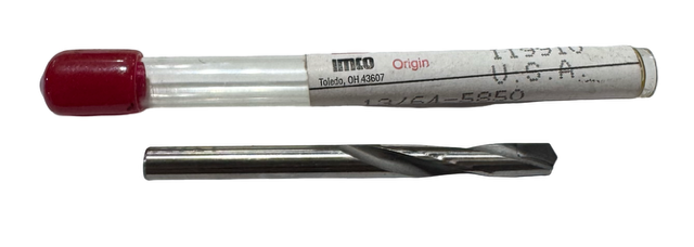 IMCO 13/64" Carbide Tipped Drill - Stub Length - USA Made
