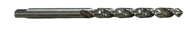 1/2" HSS Drill Bit Fast Spiral 7-3/4" Overall Tanged Taper Length USA Made