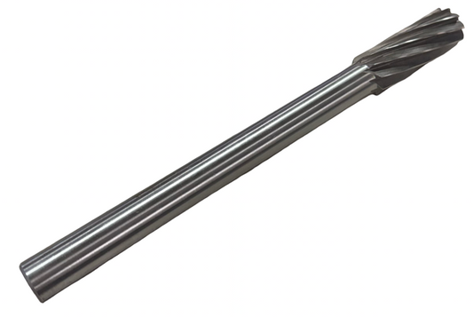 61/64" HSS Chucking Reamer Spiral Flute Straight Shank