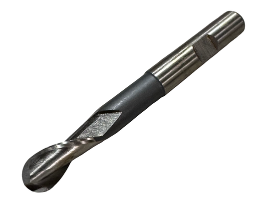 3/8" Cobalt Ball End Mill 2 Flute Long Length