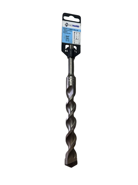 RockHard 3/4" SDS+ Carbide Tipped Rotary Hammer Drill Bit