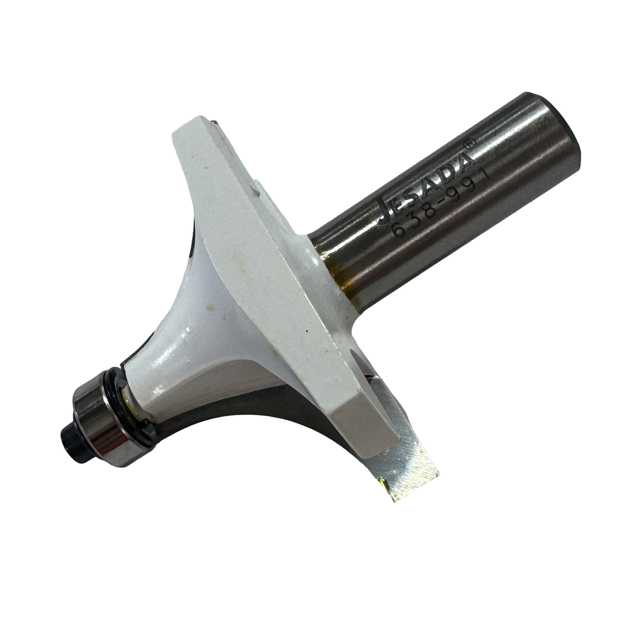 Jesada 2-1/4" Carbide Tipped Router Bit, 1/2" Shank Roundover Bit