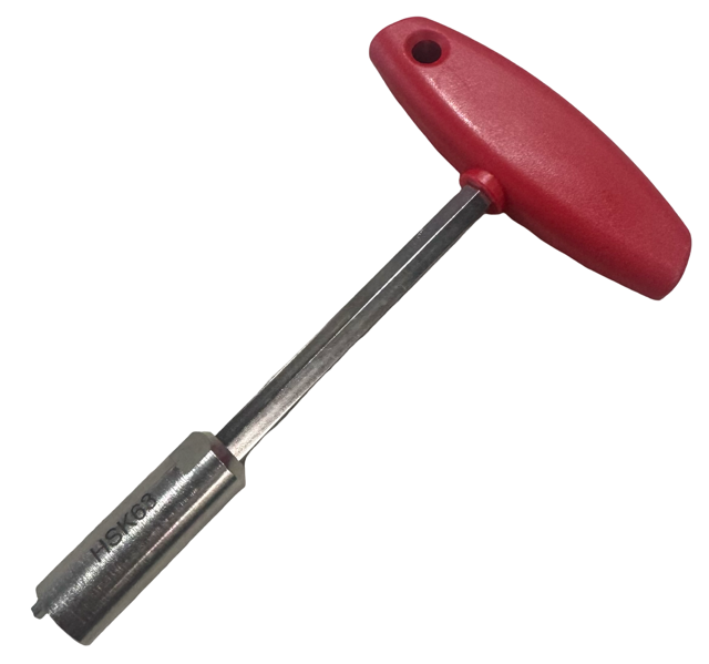 Parlec Coolant Delivery Tube Wrench for HSK-63 (Form A) Tool Holders