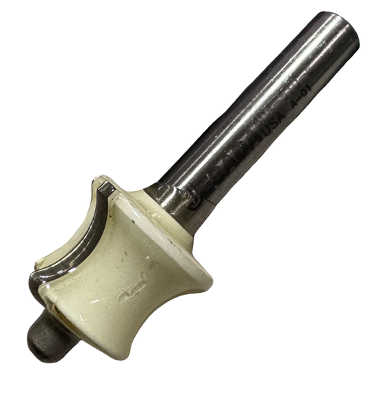 Jesada 7/8" Router Bit Carbide Tipped Siding Bead Bit 8mm Shank USA Made