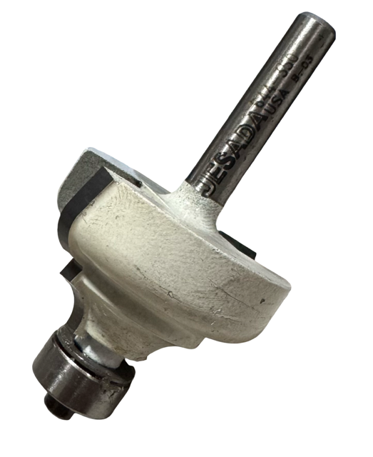 Jesada 1-3/8" Router Bit Carbide Tipped Ogee Woodworking Bit 1/4" Shank USA Made
