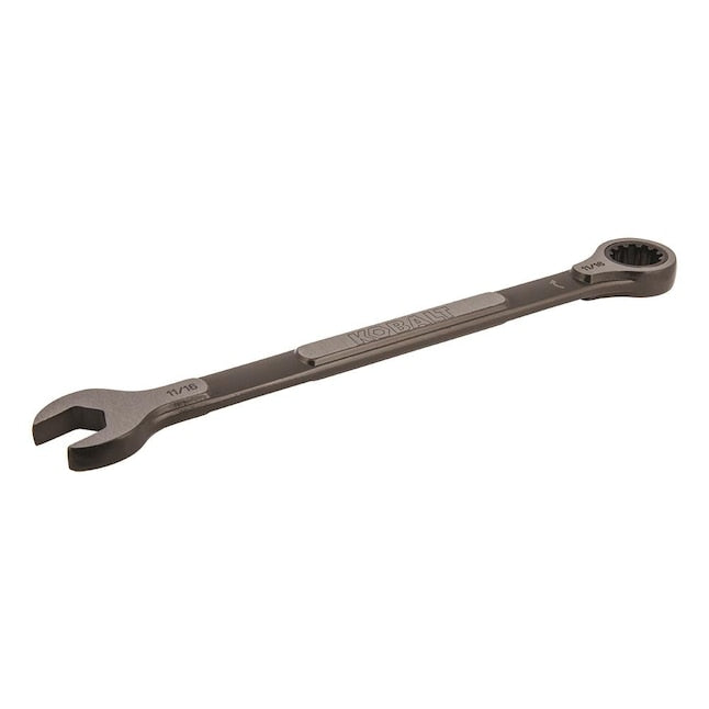 Kobalt 11/16" Universal Ratcheting Combination Wrench 12 Point