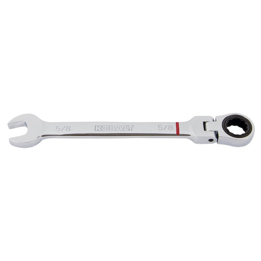 Kobalt 5/8" Flex Head Ratcheting Combination Wrench 12 Point 90-Tooth