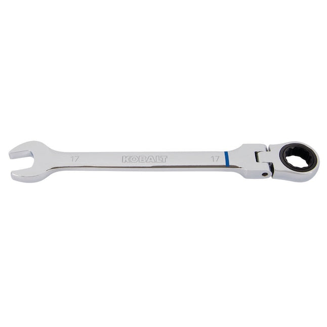 Kobalt 17mm Flex Head Combination Wrench 12 Point 90-Tooth