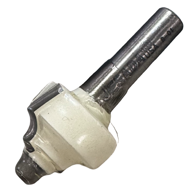 Jesada 7/8" Router Bit Carbide Tipped Roundover Bit 8mm Shank USA Made
