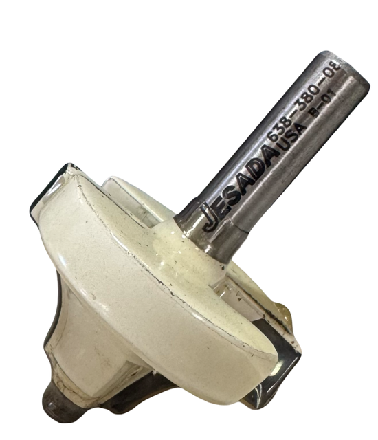 Jesada 1-1/2" Router Bit Carbide Tipped Roundover Bit 8mm Shank USA Made