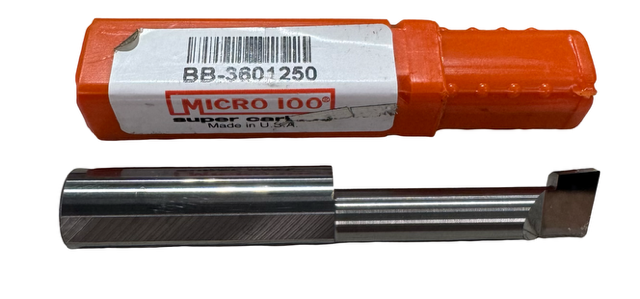 Micro 100 Carbide Boring Tool .360" to 1.25" Min Bore USA Made