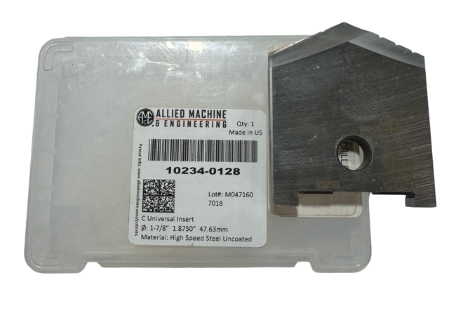 Allied Machine 1-7/8" HSS Universal Spade Drill Insert Series C USA Made