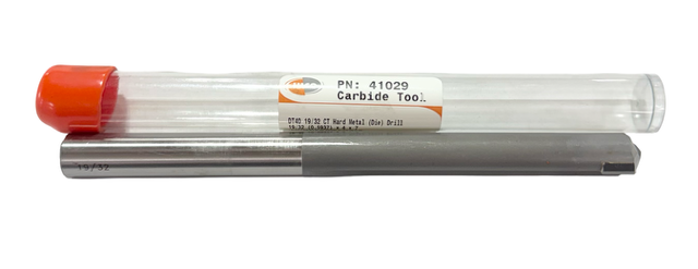Imco 19/32" Carbide Tipped Drill for Hard Metal 7" Overall USA Made