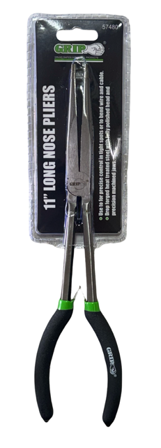 GRIP 11" Long Nose Pliers Cushion Grip 57480