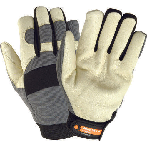 Wells Lamont MechPro Mechanics Work Gloves PPE Goatskin Spandex Size Medium