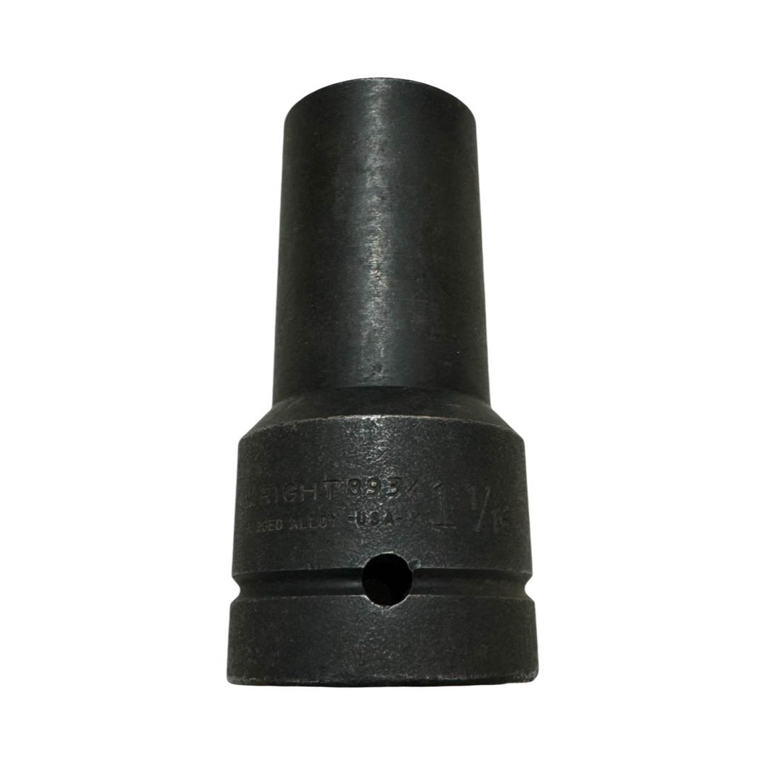 Wright Tool 1" Drive 1-1/16" Square Deep Budd Wheel Impact Socket USA