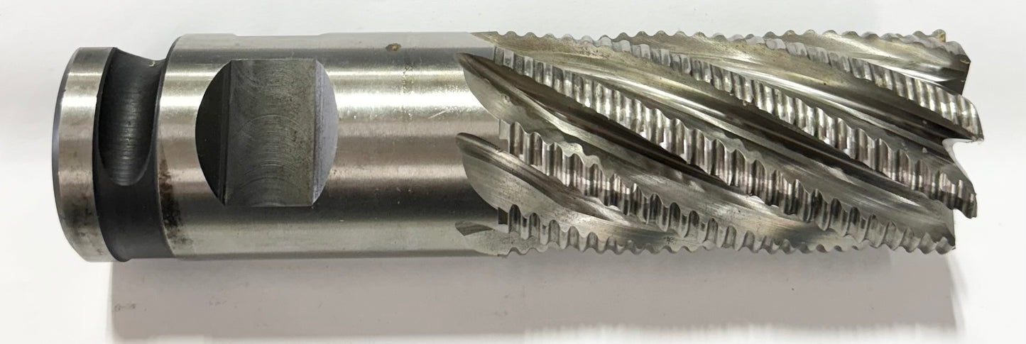 2" x 2" x 8" x 11-3/4" Cobalt Roughing End Mill 8 Flute USA Made