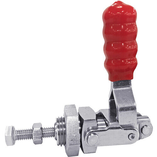200 lbs M6 Thread Body Straight Line Clamp Stainless Steel