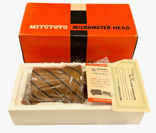 Mitutoyo 0-25mm Digital Micrometer Head 0.005mm Made in Japan