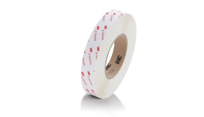 3M 1/2" x 36 yds Clear Bonding Tape 5.6 mil Thick Kraft Liner