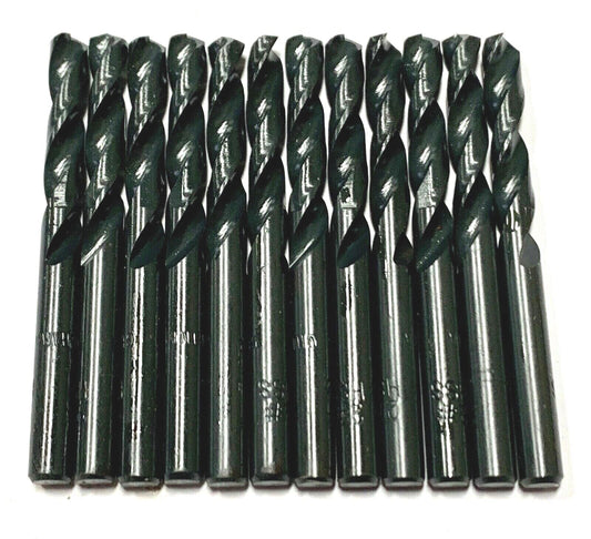 No.2 Drill Bit HSS Screw Machine Drills 135 Split Point 12 Pack