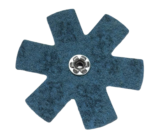 3M Scotch-Brite 2" Surface Conditioning Star Alumnium Oxide Very Fine
