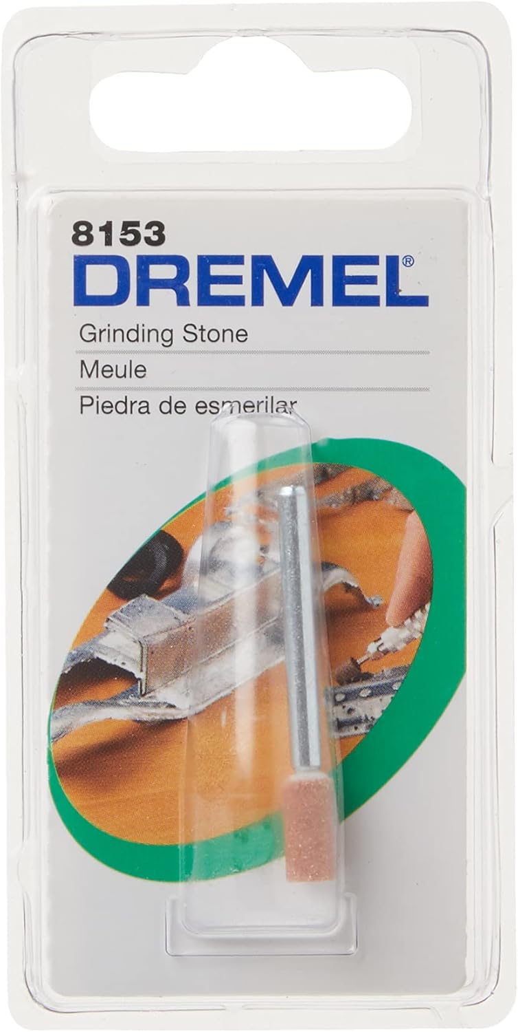 Dremel Aluminum Oxide 3/16" Grinding Stone 1/8" Shank 8153