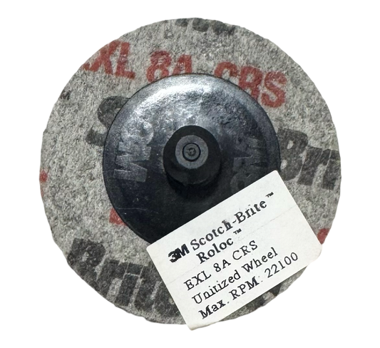 3m Scotch-Brite 2" Roloc EXL Unitized Deburring Wheel 8A CRS