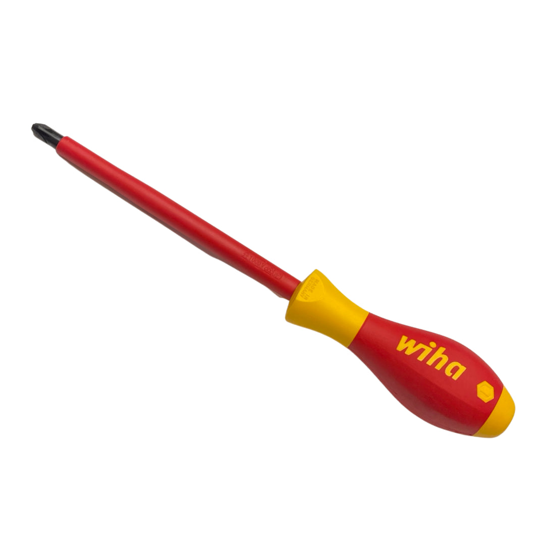 Wiha PZ1 x 80mm Insulated Phillips Screwdriver SoftFinish 1000 Volt 00878