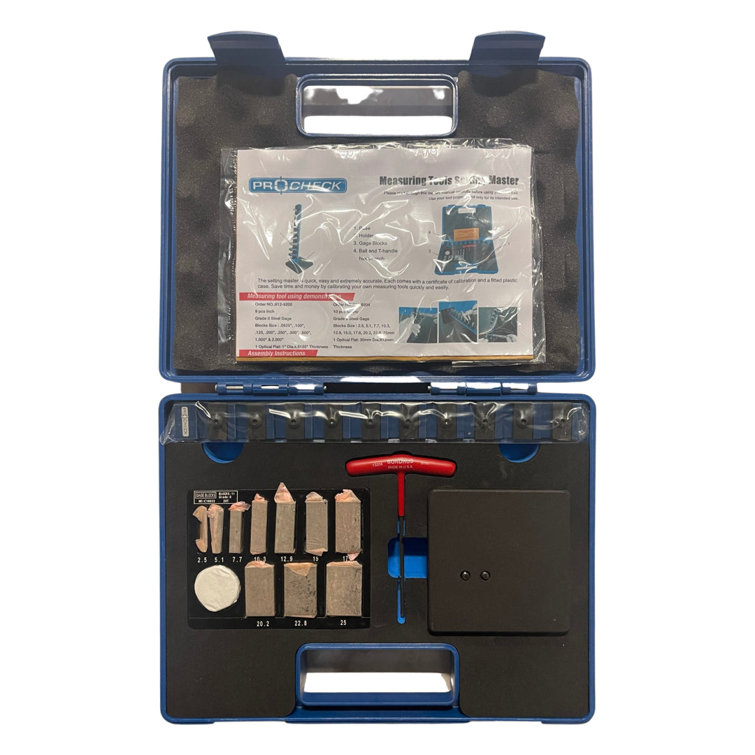 ProCheck Metric Caliper & Micrometer Calibration Set