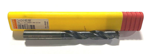 Sandvik 11.51mm Solid Carbide Drill TiAlN Coated 5xD 140° Point Angle 6241011