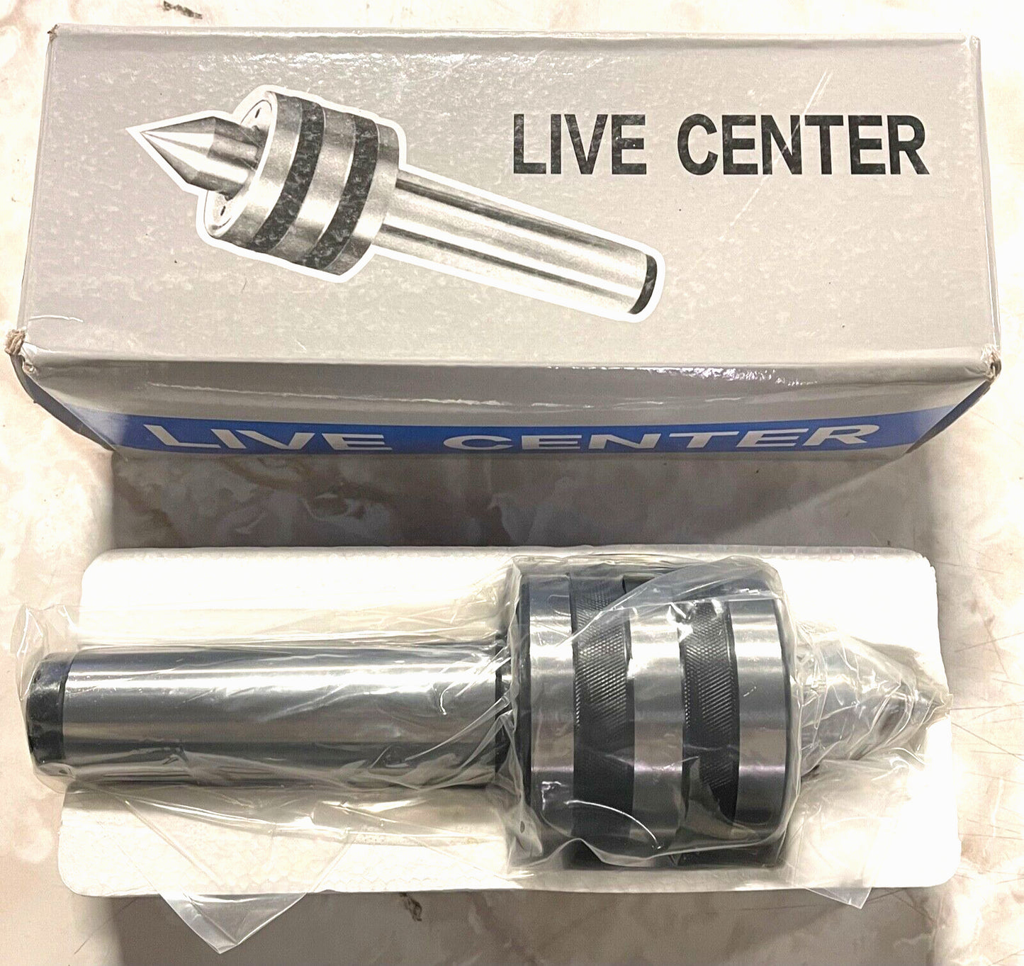 5MT Double Bearing Live Center 60Â° Included Angle