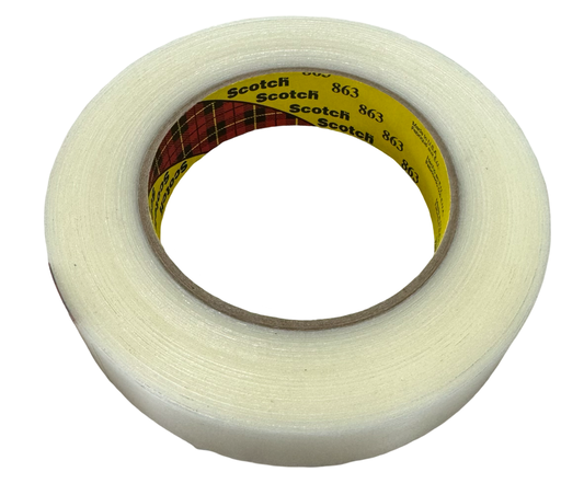 3M Scotch 863 24mm x 5m Reinforced Strapping Tape 5 mil