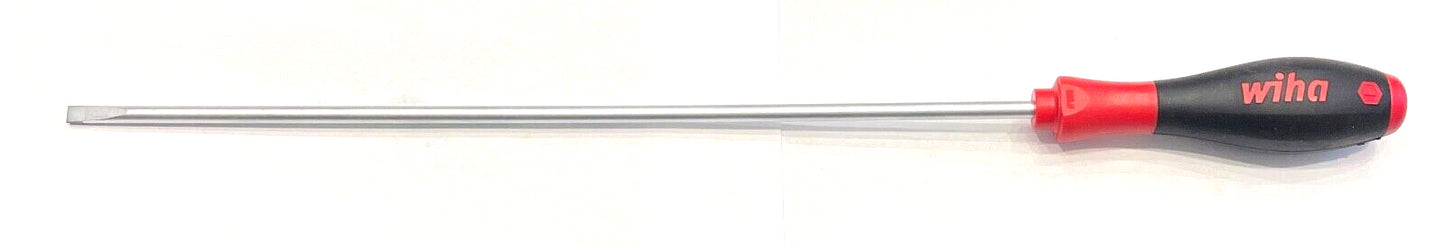 Wiha 5.5mm x 300mm Slotted Cabinet SoftFinish Screwdriver  00702