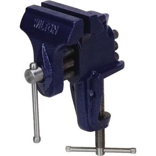 Wilton 3" Clamp-On Bench Vise With Stationary Base Model 150