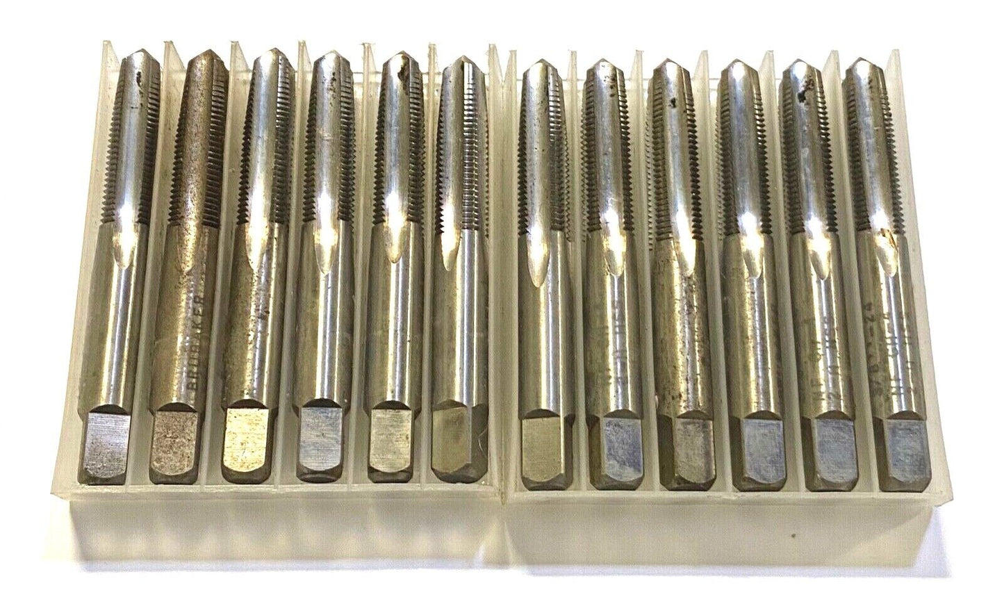 3/8-24 Hand Tap HSS Taper Taps GH4 General Purpose 4 Flute USA Made 12 Pack