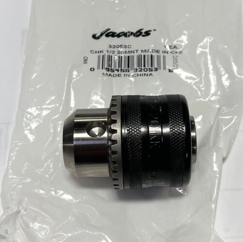 Jacobs 1/2-20 Mount Drill Chuck 1.5mm -13mm Capacity 32053C