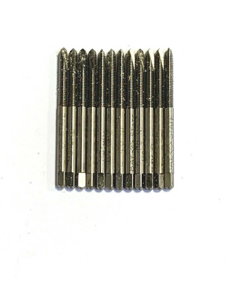 6-40NF Thread Forming Tap Spiral Point Plug Taps HSS USA Made 12 PACK