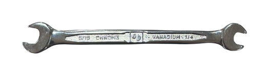 GB 1/4" x 5/16" Open End Wrench Chrome Vanadium