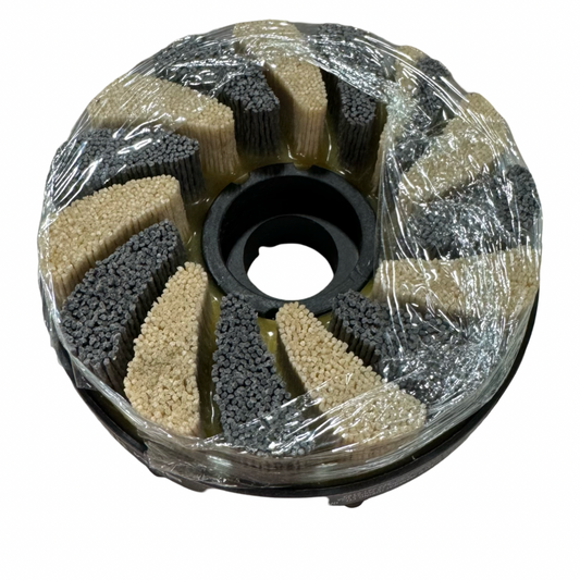 BRM 125mm x 18mm Nylon Abrasive Turbine Brush 120 Grit