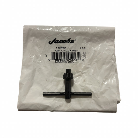 Jacobs KG1 Chuck Key	For MC1, H1, DC1, MC2, H4, U4, & DC4 Series 14273D