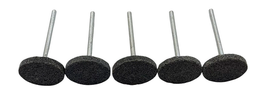 Surf-Pro 1" Diameter W215 Mounted Point Aluminum Oxide 1/8" Shank 5 Pack