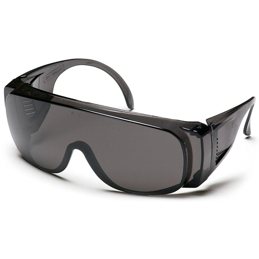 Pyramex Solo Safety Glasses - Gray Frame - Gray Lens