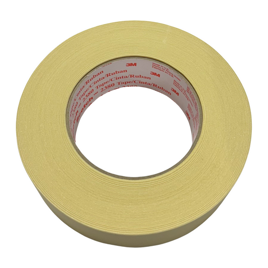 3M Scotch 2380 Tan Masking Tape 38mm Wide 60yd Long 7.2mm Thick