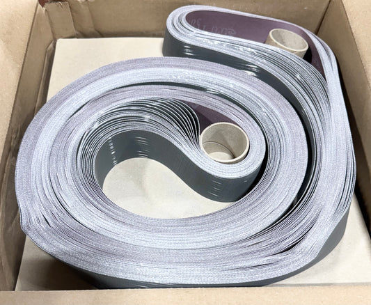 3M Trizact  2" x 132" Sanding Belts Film-Lok Full Flex Aluminum Oxide JE 25 Pack