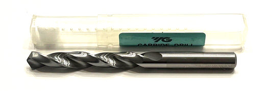 YG #2 Solid Carbide Drill 2 Flute Jobber Length 118° Drill Bit