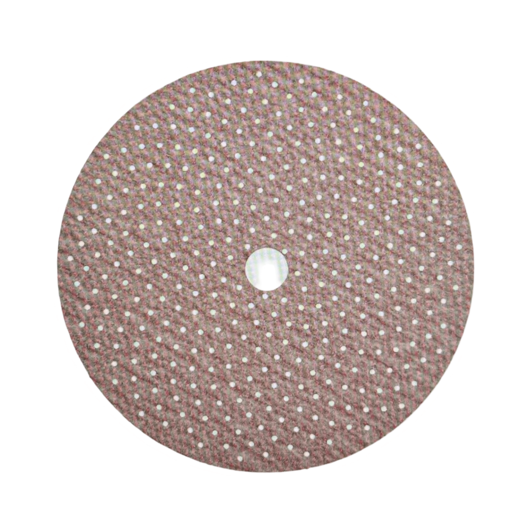 Carborundum 6" Multi Hole Sanding Discs P120 Ceramic Dust Free Clean Air 50 Pack